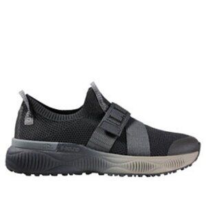 L.L. Bean Women's Dirigo Slip-On Sneaker, Black/Iron, 8 M